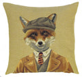 Decorative Pillow Cover Fox with Bonnet