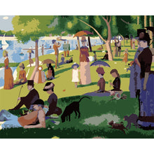 Charger l&#39;image dans la galerie, A Sunday Afternoon on the Island of La Grande Jatte, by Georges Seurat