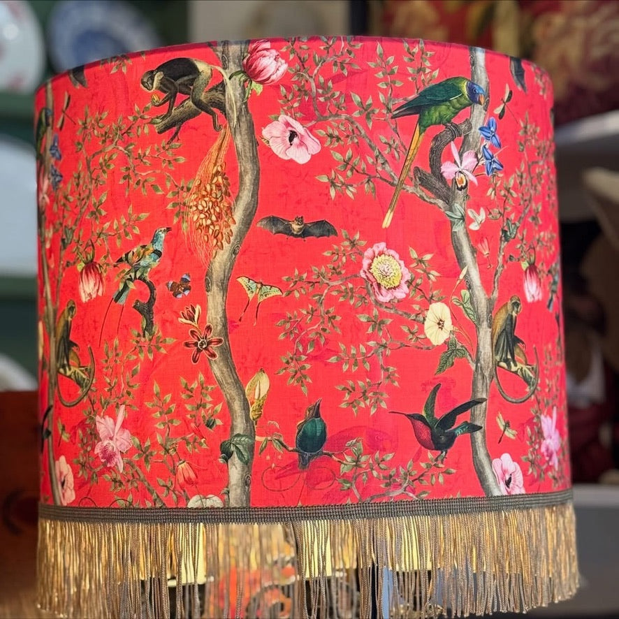 The Jane Lampshade - Red