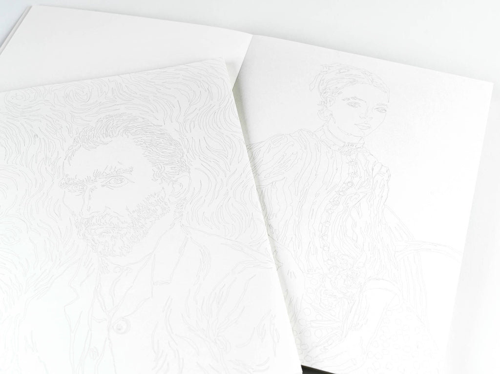 Vincent Van Gogh Artists' Colouring Book