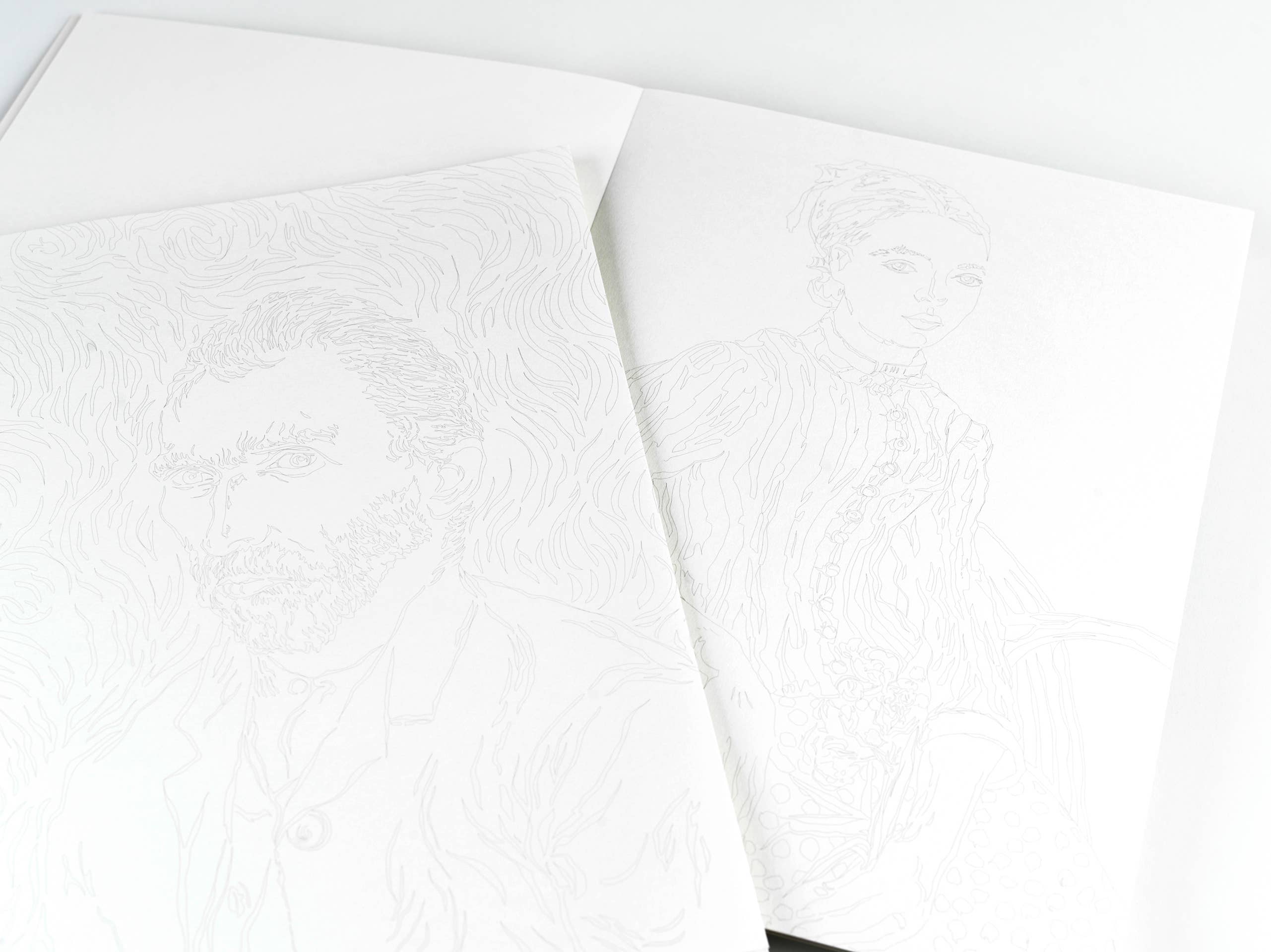 Vincent Van Gogh Artists' Colouring Book