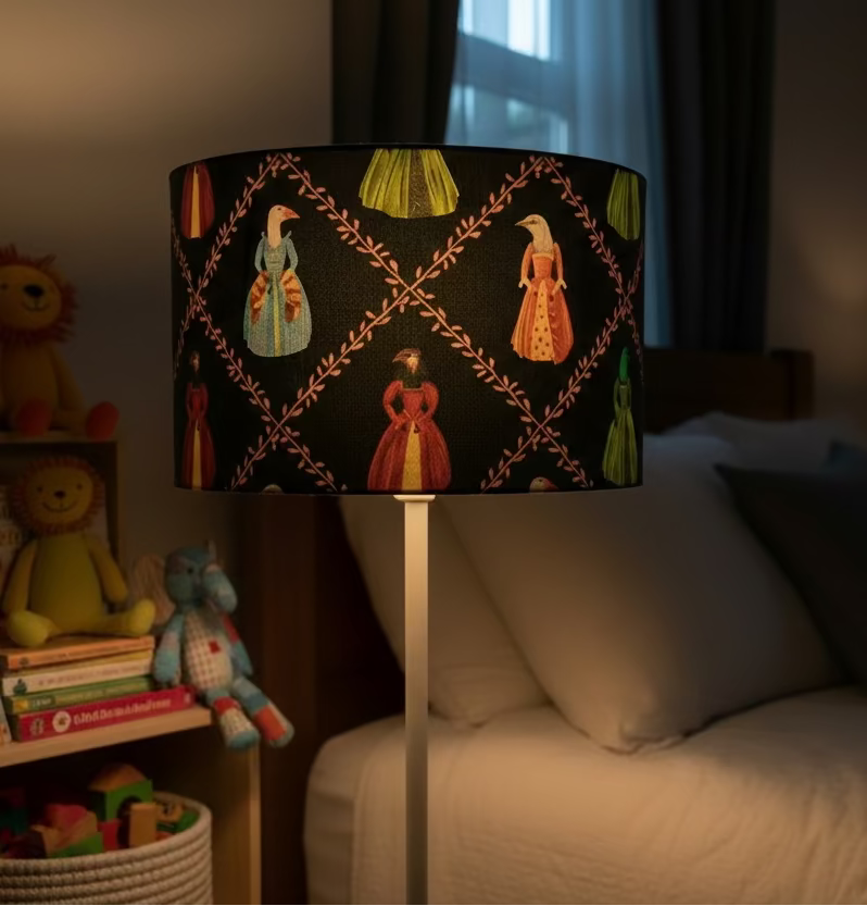 Boleyn Birds Lampshade
