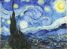 Load image into Gallery viewer, Starry Night Jigsaw Puzzle