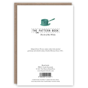 Cook’s Essentials greeting card