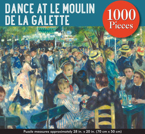 Dance at Le Moulin De La Galette Jigsaw Puzzle