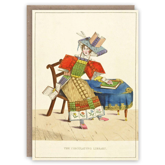 Circulating Library greeting card