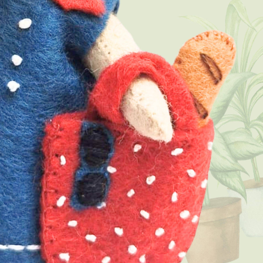 Little Mouse in Paris Felt Craft Mini Kit: English