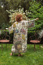 Love Grows Wild Opera Duster Kimono Robe w/ Bees