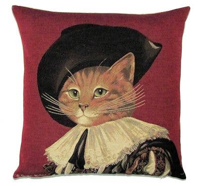 Coussin en tapisserie d'Artagnan