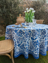 Load image into Gallery viewer, Hannah Round Tablecloth - 70&quot;