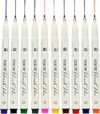 Flexi-Tip Brush Pens (Set of 10)