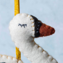 Load image into Gallery viewer, Swan a-swimming Felt Craft Mini Kit