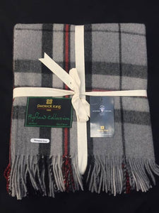 Thompson Grey Deluxe Highland Blanket