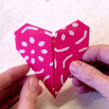 Load image into Gallery viewer, Origami Heart Bunting Kit