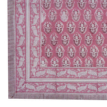 Load image into Gallery viewer, Pia Rectangular Dusty Pink Tablecloth: 180cm x 270cm (XL) 71&quot;x 106&quot;