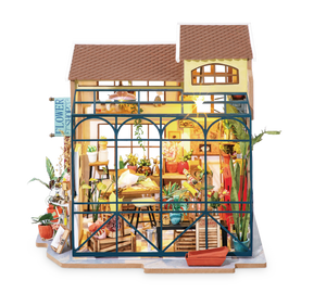 DIY Miniature House Kit: Flower Shop