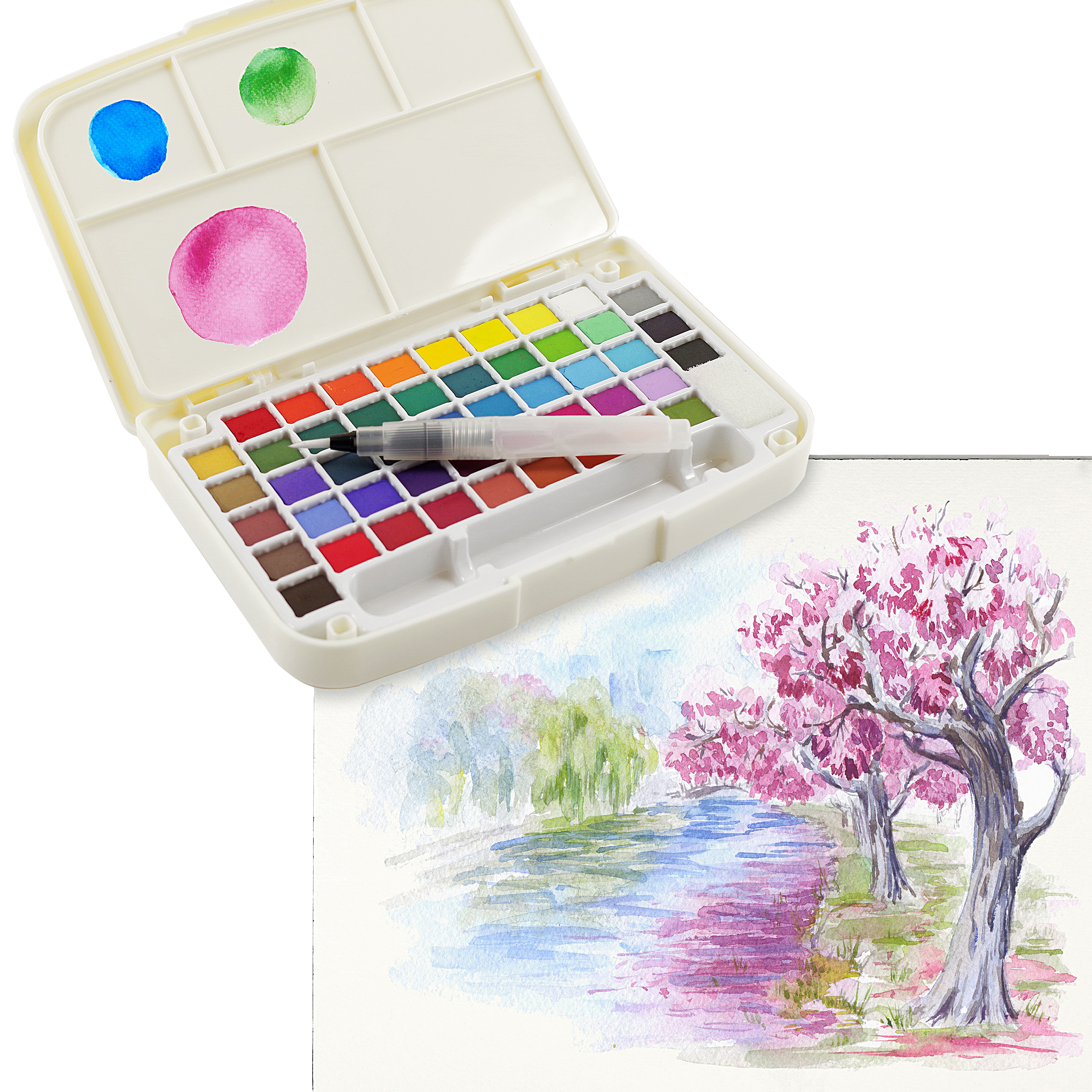 Kit d'aquarelle pour artiste