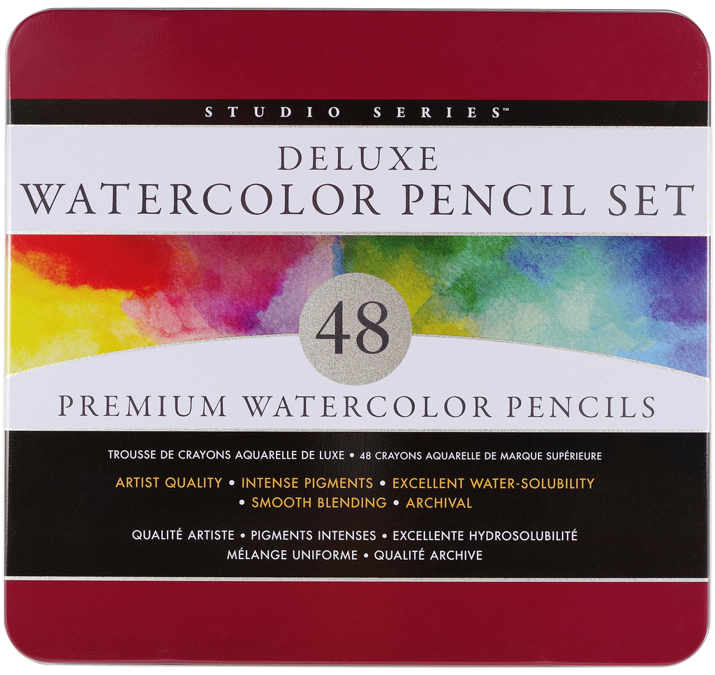 Studio Series Deluxe Watercolor Pencil Set (set of 48)