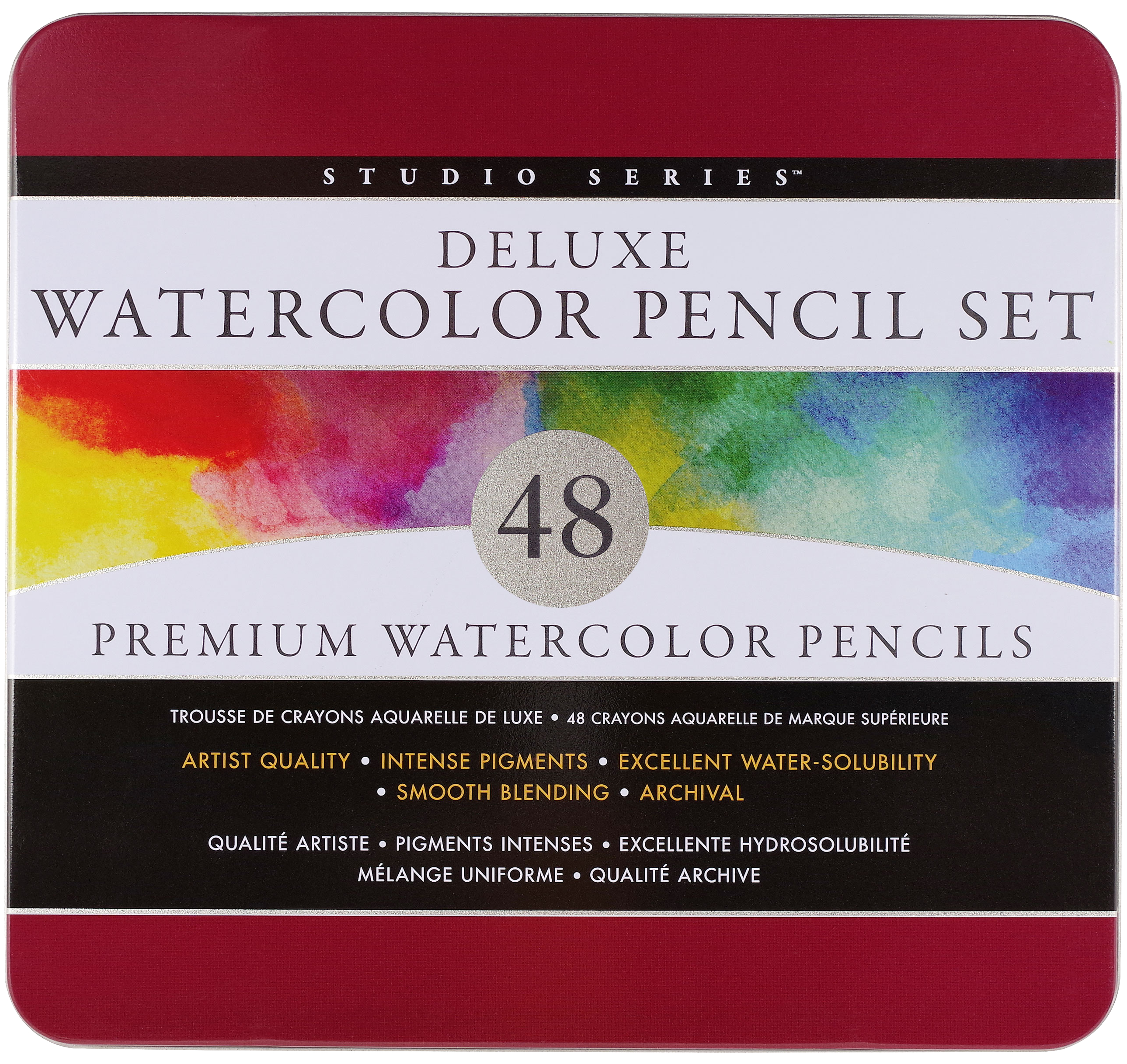 Studio Series Deluxe Watercolor Pencil Set (set of 48)