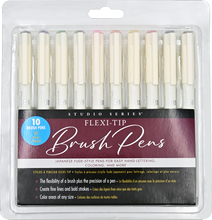 Load image into Gallery viewer, Flexi-Tip Brush Pens (Set of 10)