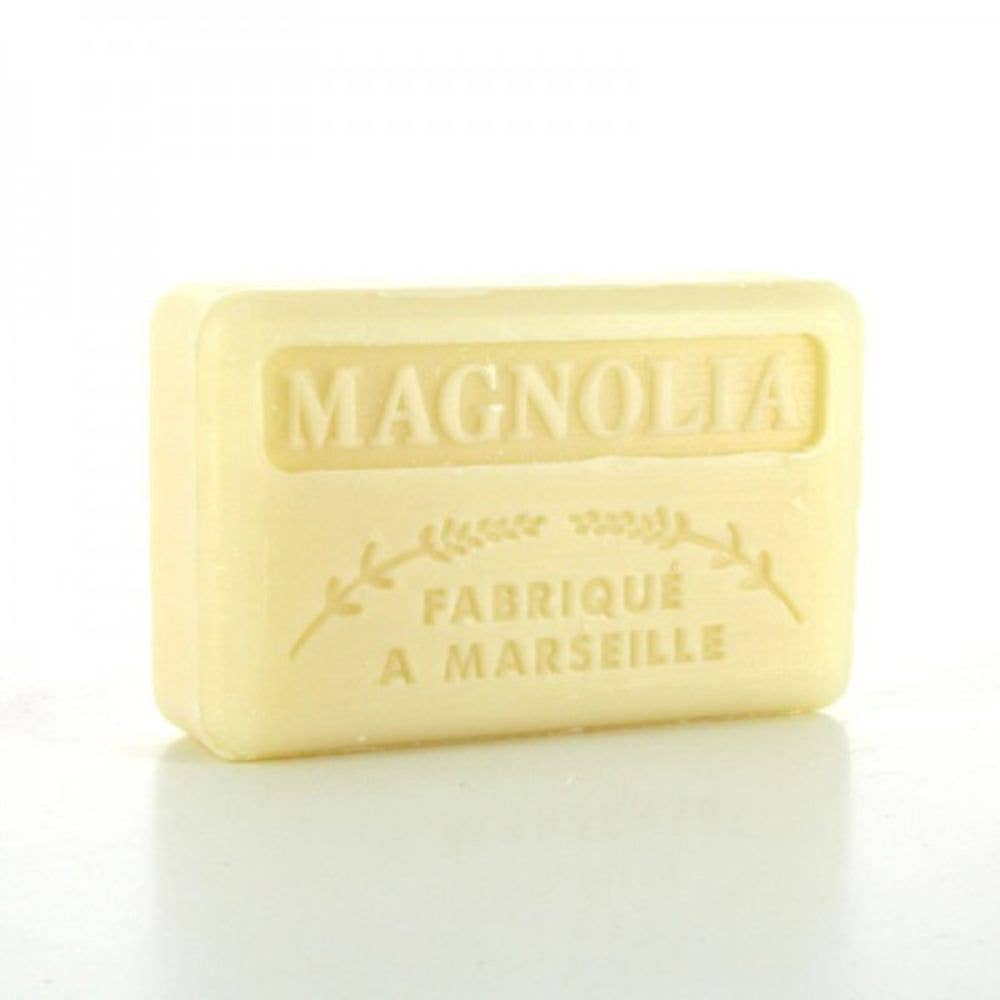 Magnolia - French soap with organic shea butter 125g