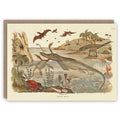 Dinosaurs greeting card