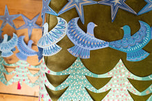 Charger l&#39;image dans la galerie, Christmas Trees Concertina Garland