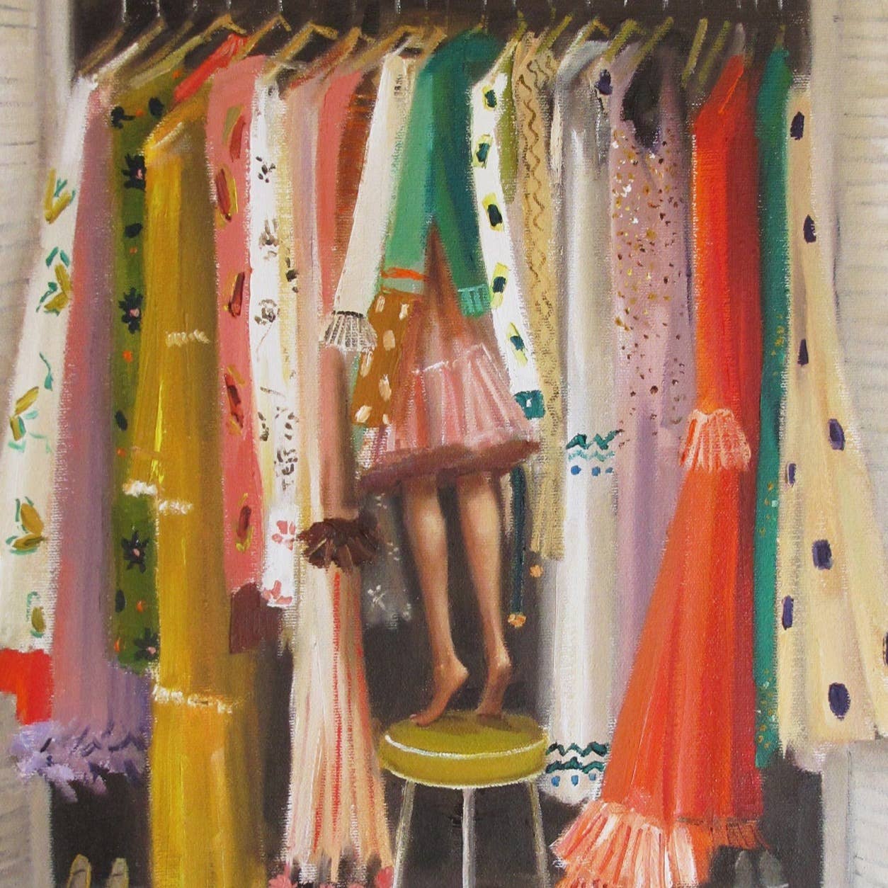 La disparition de Lonnie Lightfoot - Impression d'art - 8,5" X 11"