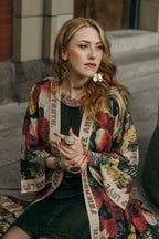 Friendship Love & Truth Opera Duster Kimono Robe: Classic