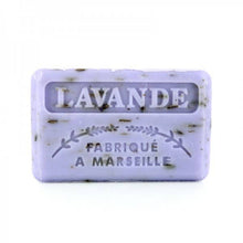 Load image into Gallery viewer, Lavender flowers - French soap with organic shea butter 125g