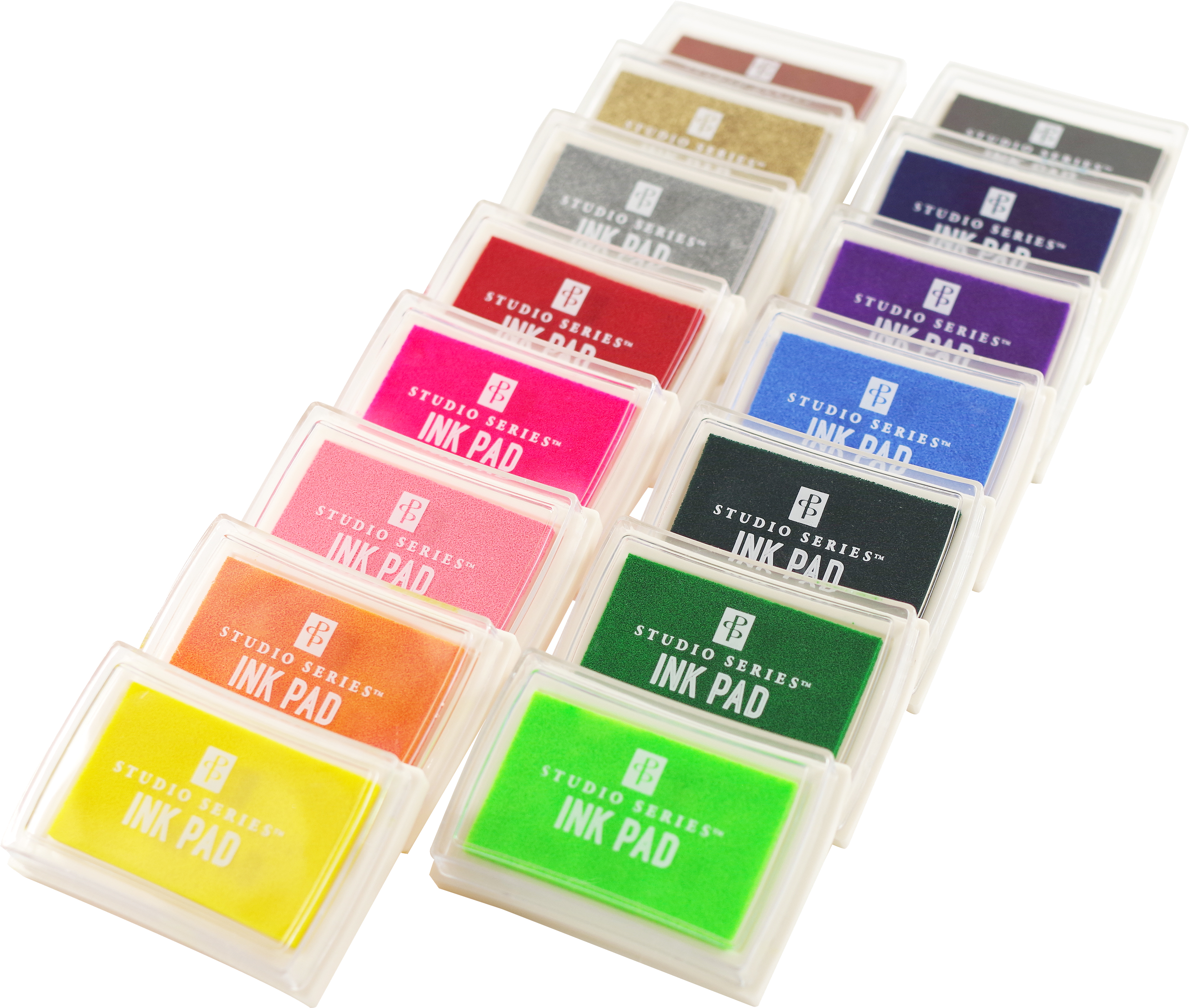 Ensemble de tampons encreurs Studio Series (15 couleurs)