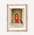 Sylvie and Peridot. 12"x15.5" Art Print