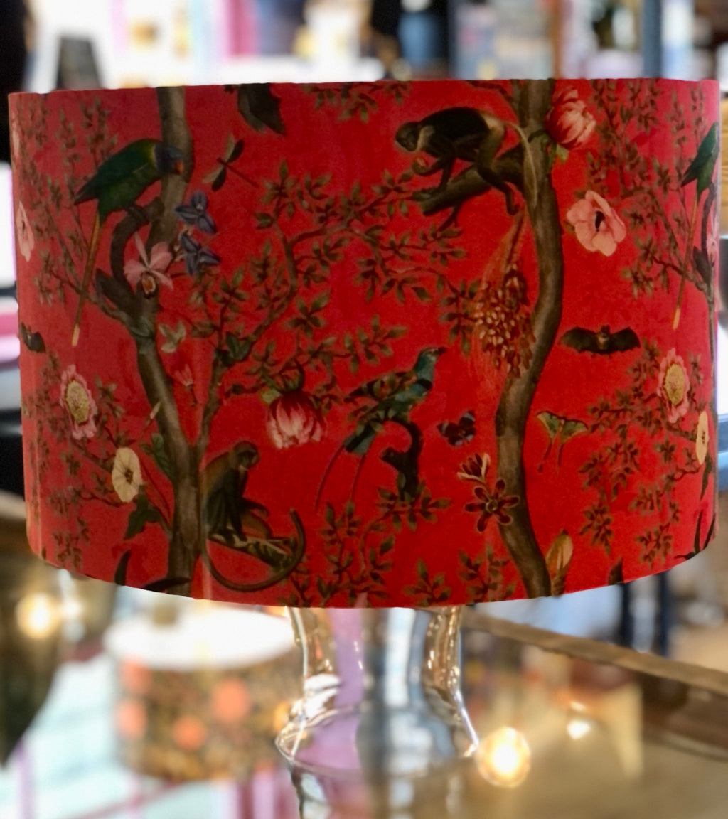 The Jane Lampshade - Red