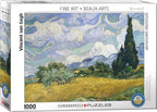 Wheat Field with Cypresses