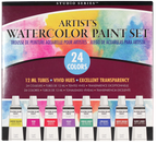 Coffret de peinture aquarelle pour artistes de la série Studio
