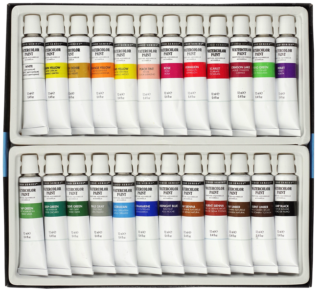 Coffret de peinture aquarelle pour artistes de la série Studio