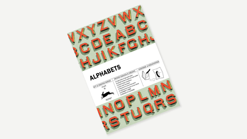 Alphabets Gift & Creative Paper Book Vol. 88
