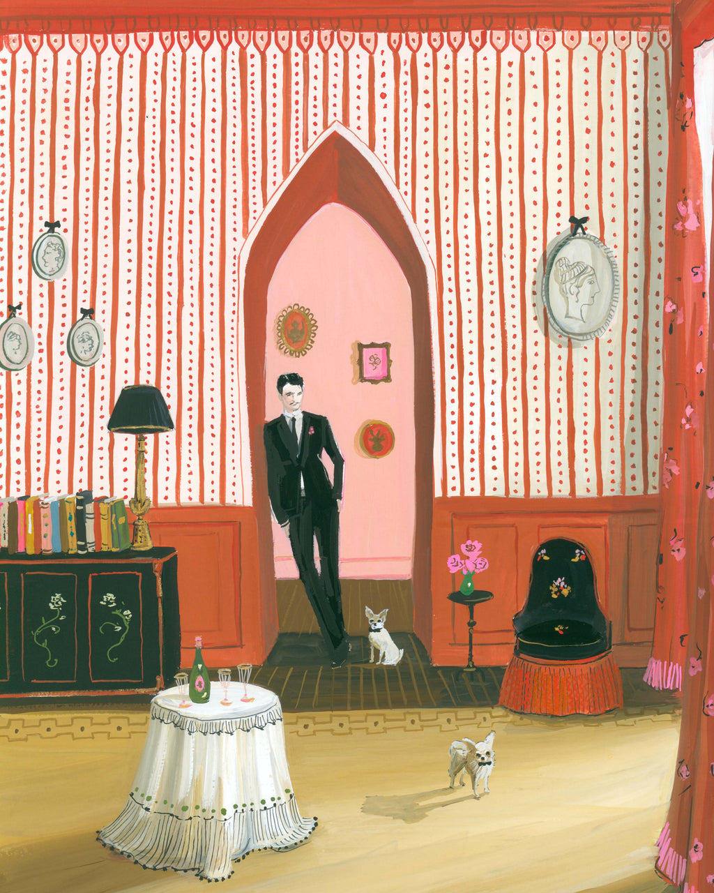 The Gentlemen. 8.5"x11" Art Print
