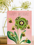 PU010P ~ Pop Up Greeting Card with Bee