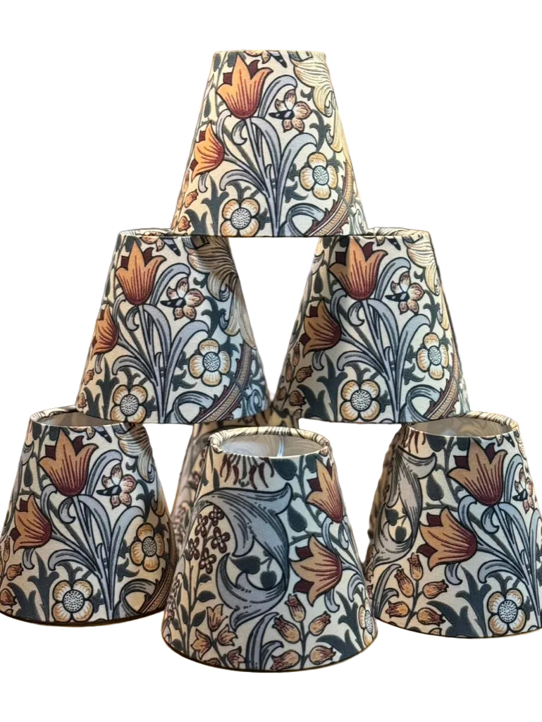 The Golden Lily Lampshade