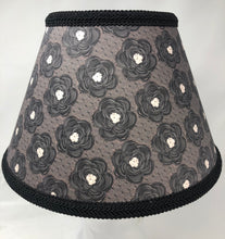 Load image into Gallery viewer, Coco Empire Lampshade - 12&quot; Base x 6&quot; high with Black Gimp Trim