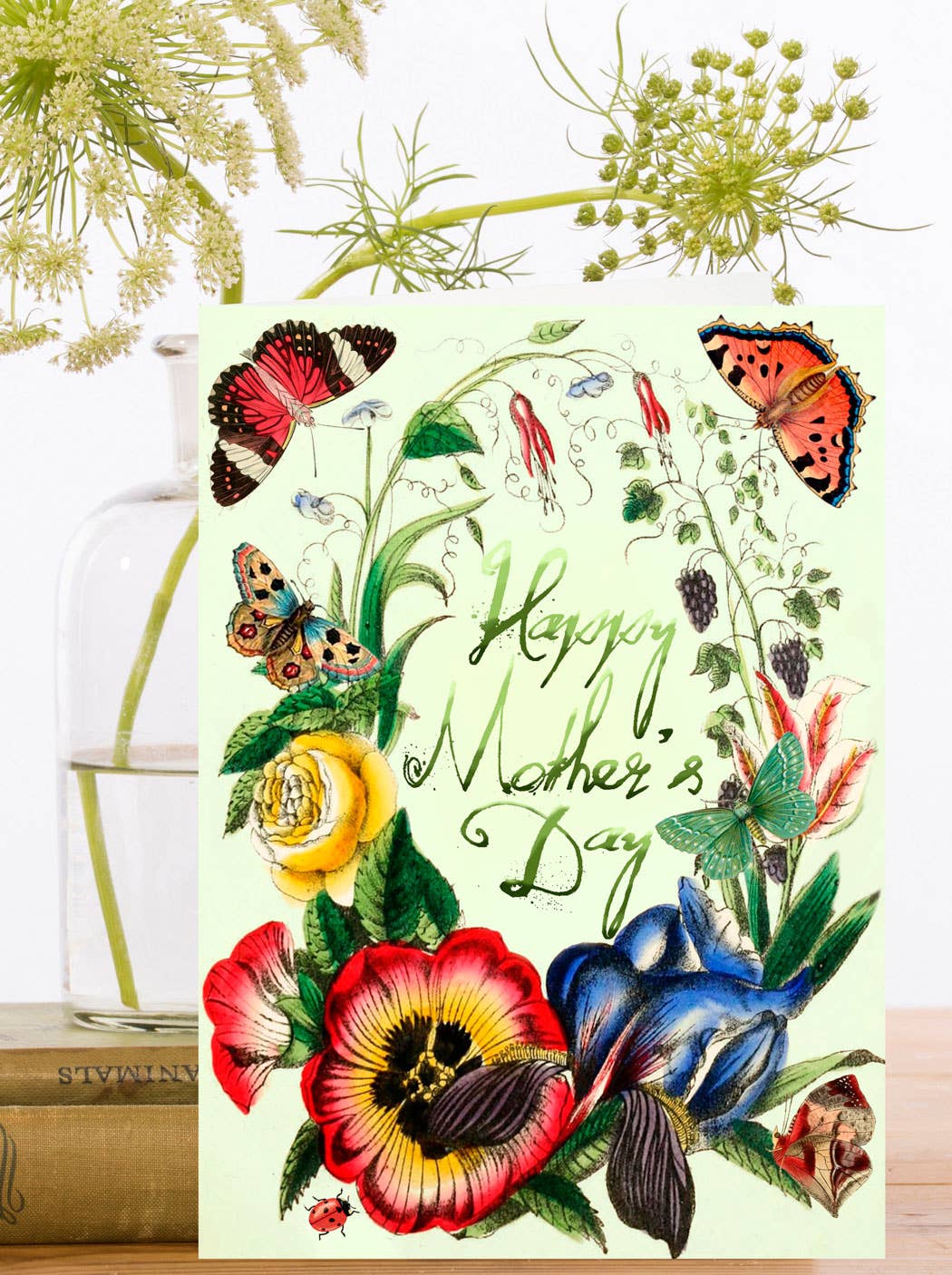 Hand Glittered Mother’s Day Card