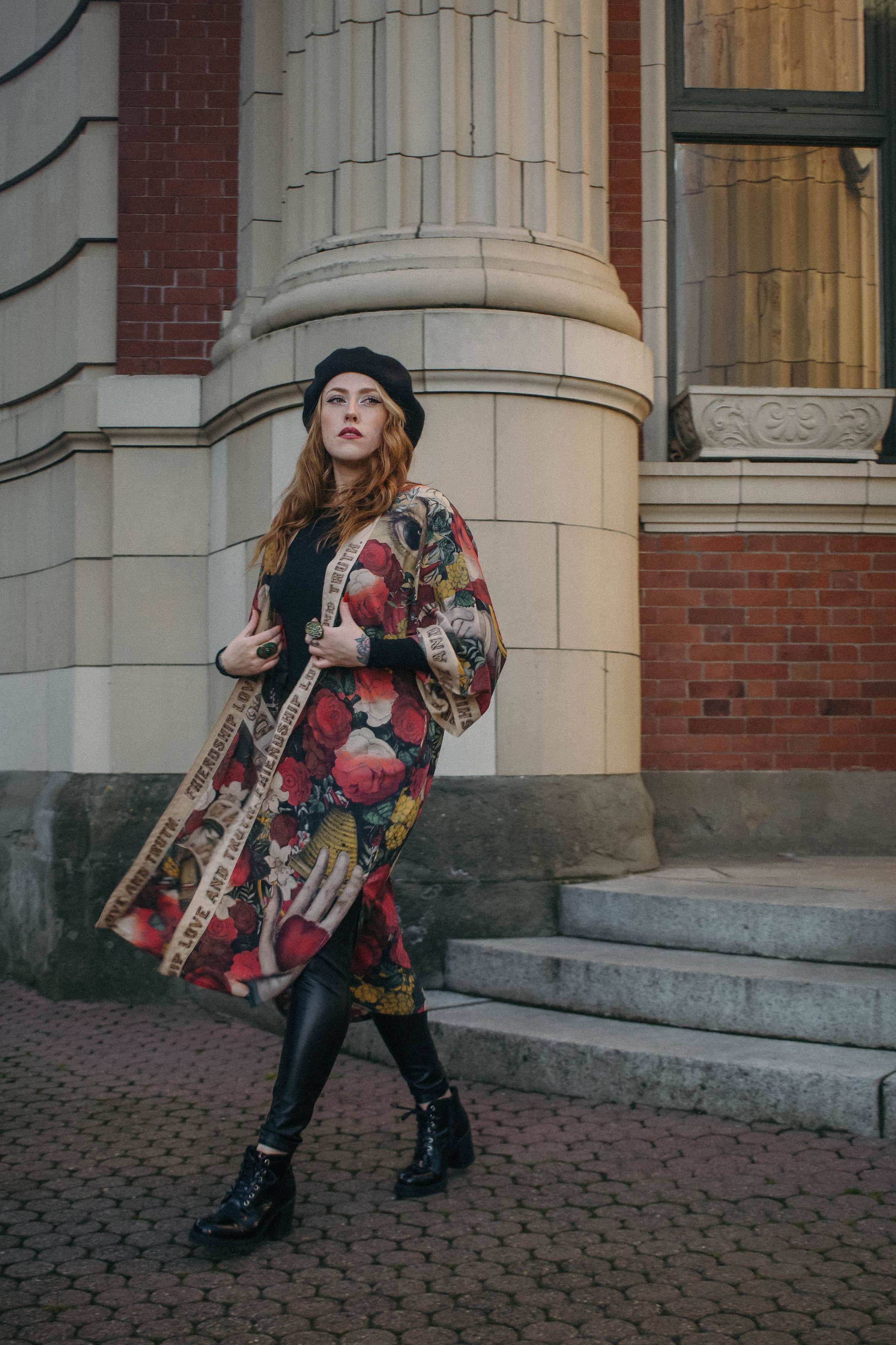 Friendship Love & Truth Opera Duster Kimono Robe: Classic