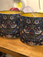 The Strawberry Thief Lampshade - Muted