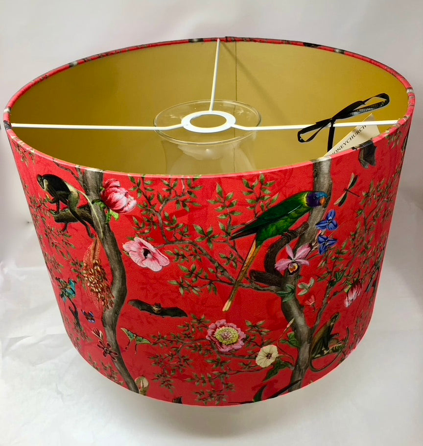 The Jane Lampshade - Red