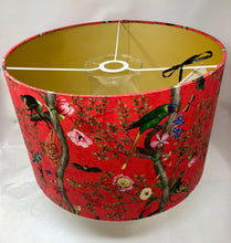 Load image into Gallery viewer, The Jane - Red - 16&quot;x10&quot; Drum - Gold Interior