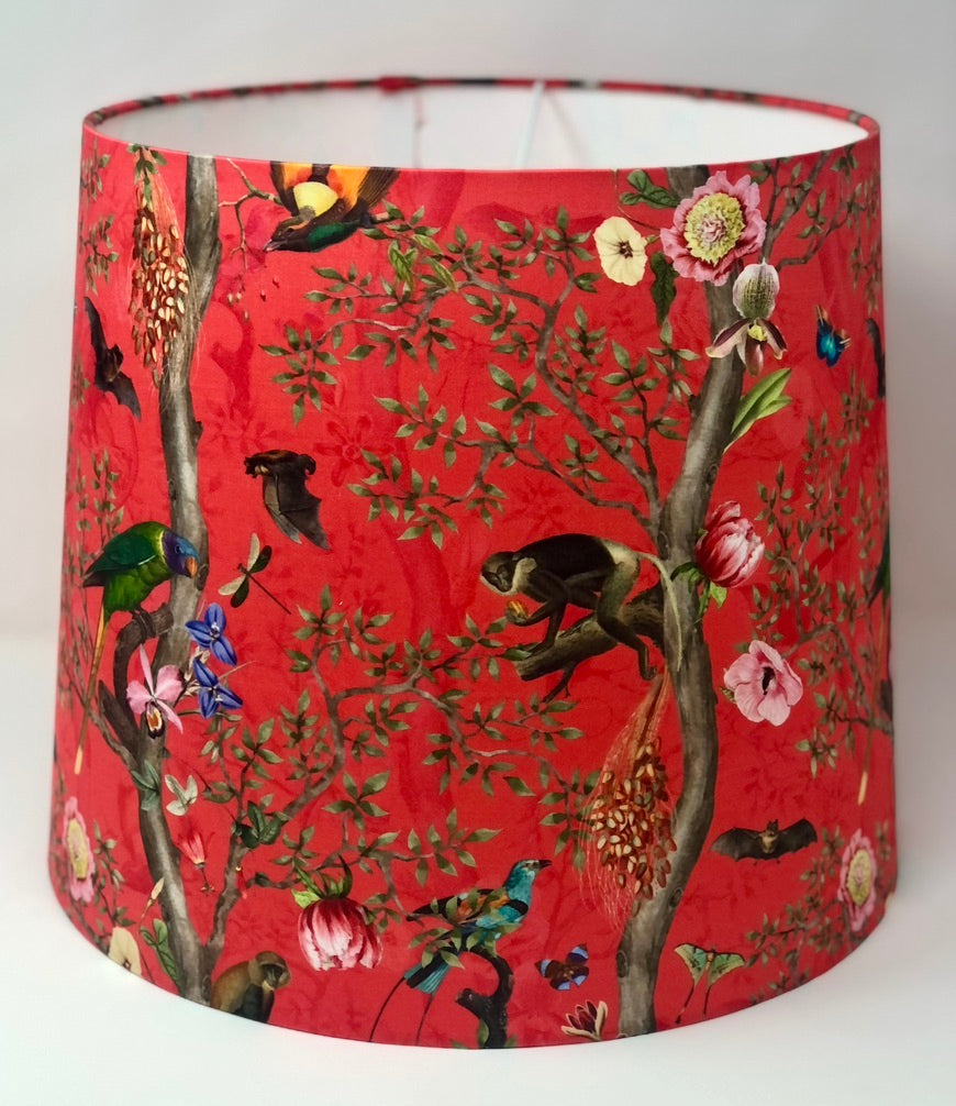 The Jane Lampshade - Red