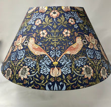 Load image into Gallery viewer, Strawberry Thief - 17.5&quot;x8.75&quot; Empire Shade - White Interior/William Morris