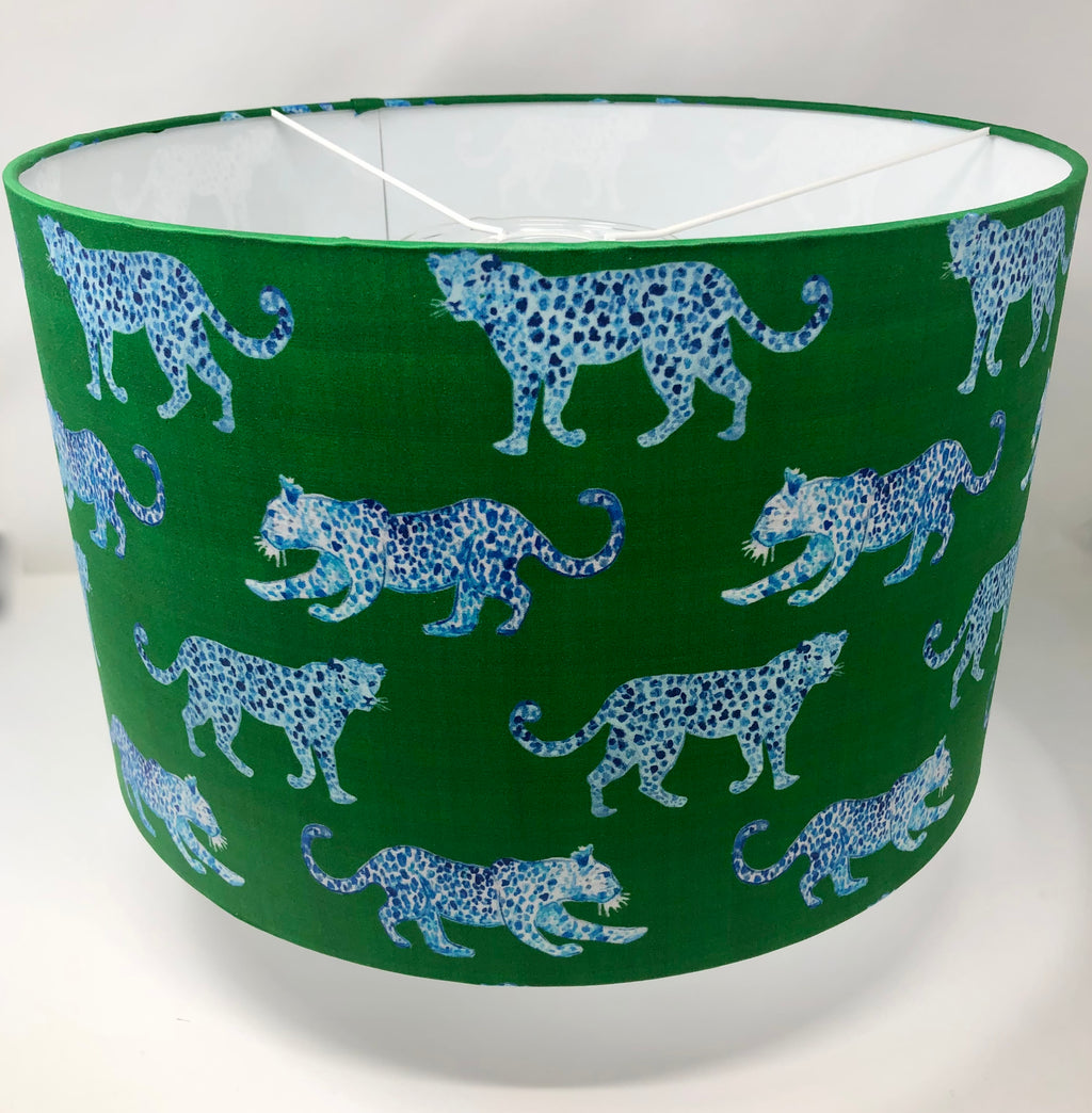 Emerald Cheetah Lampshade
