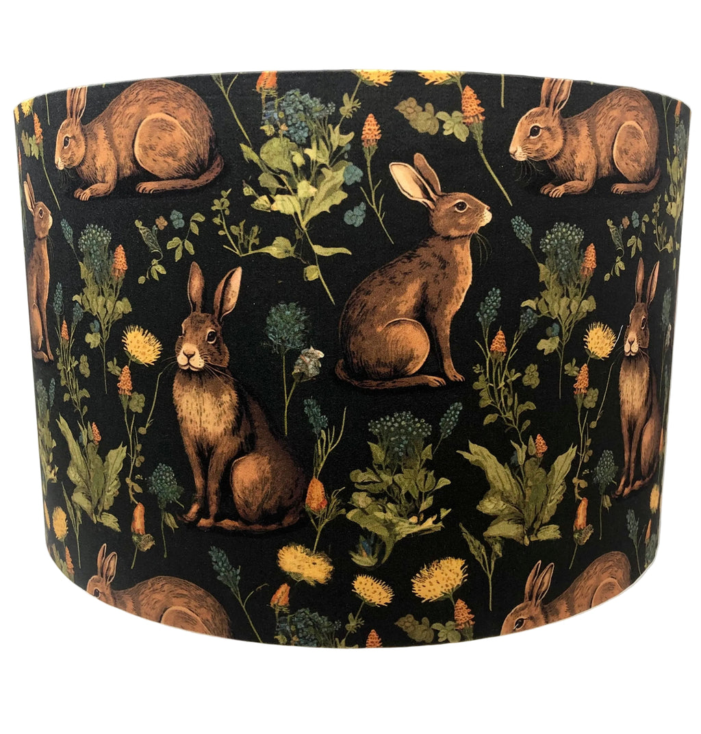 Rabbit Garden Lampshade